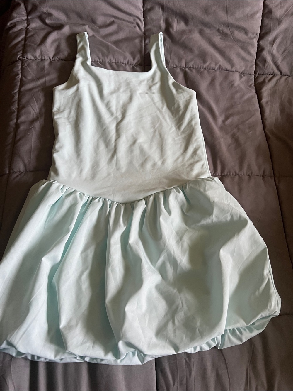 Old Navy Mint Green Tank Bubble Skirt Dress